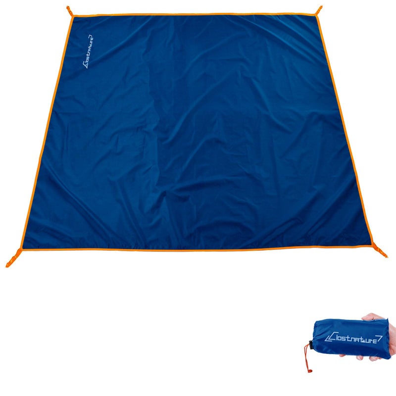Clostnature Tent Footprint - Waterproof Camping Tarp, Heavy Duty Tent Floor Saver, Ultralight Ground Sheet Mat for Hiking, Backpacking, Hammock, Beach - Storage Bag Included - Image 1